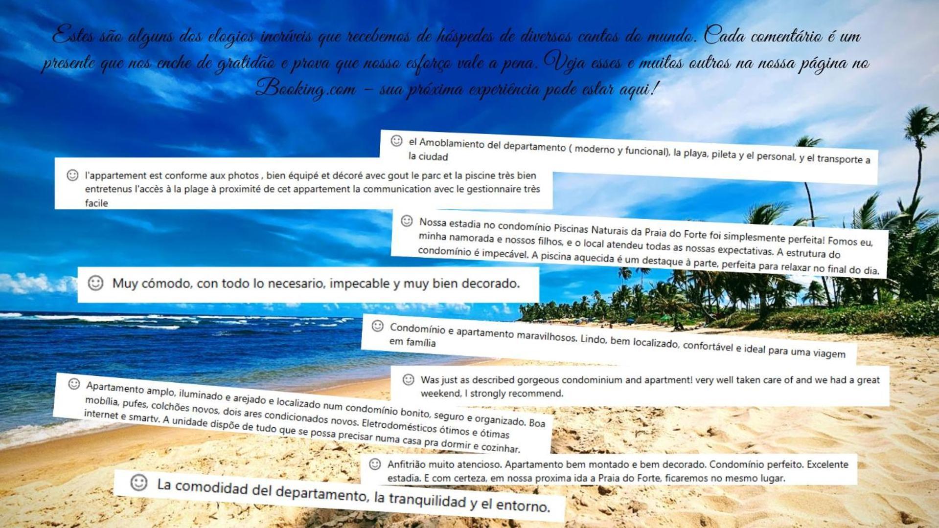Piscinas Naturais De Praia Do Forte Eksteriør billede